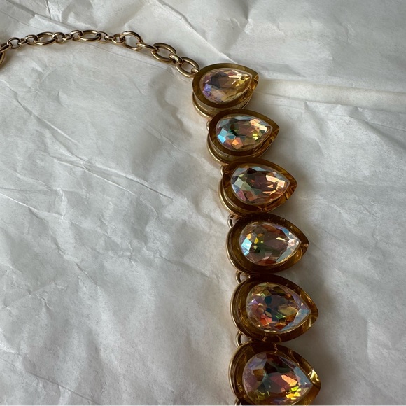 J. Crew Teardrop Crystal Necklace - Picture 7 of 14